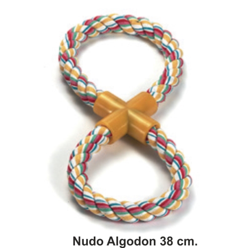 MORDEDOR NUDO ALGODON MEDIANO 30cm. - Imagen 5