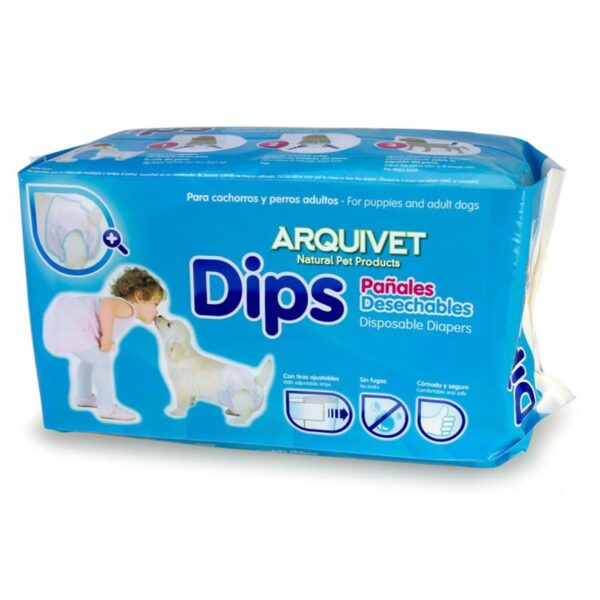 PAÑAL ARQUIDIPS TALLA S  16 pcs. - Imagen 2