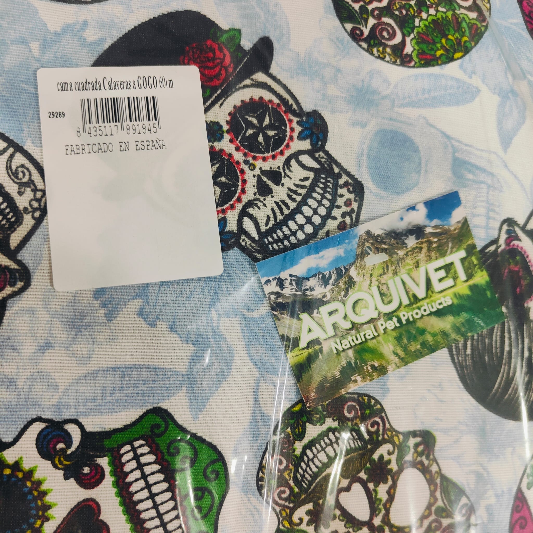 Cama cuadrada calaveras - Imagen 2