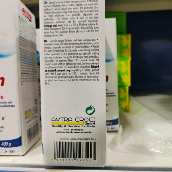 CARBON ULTRA AMTRA 400gr. - Imagen 2