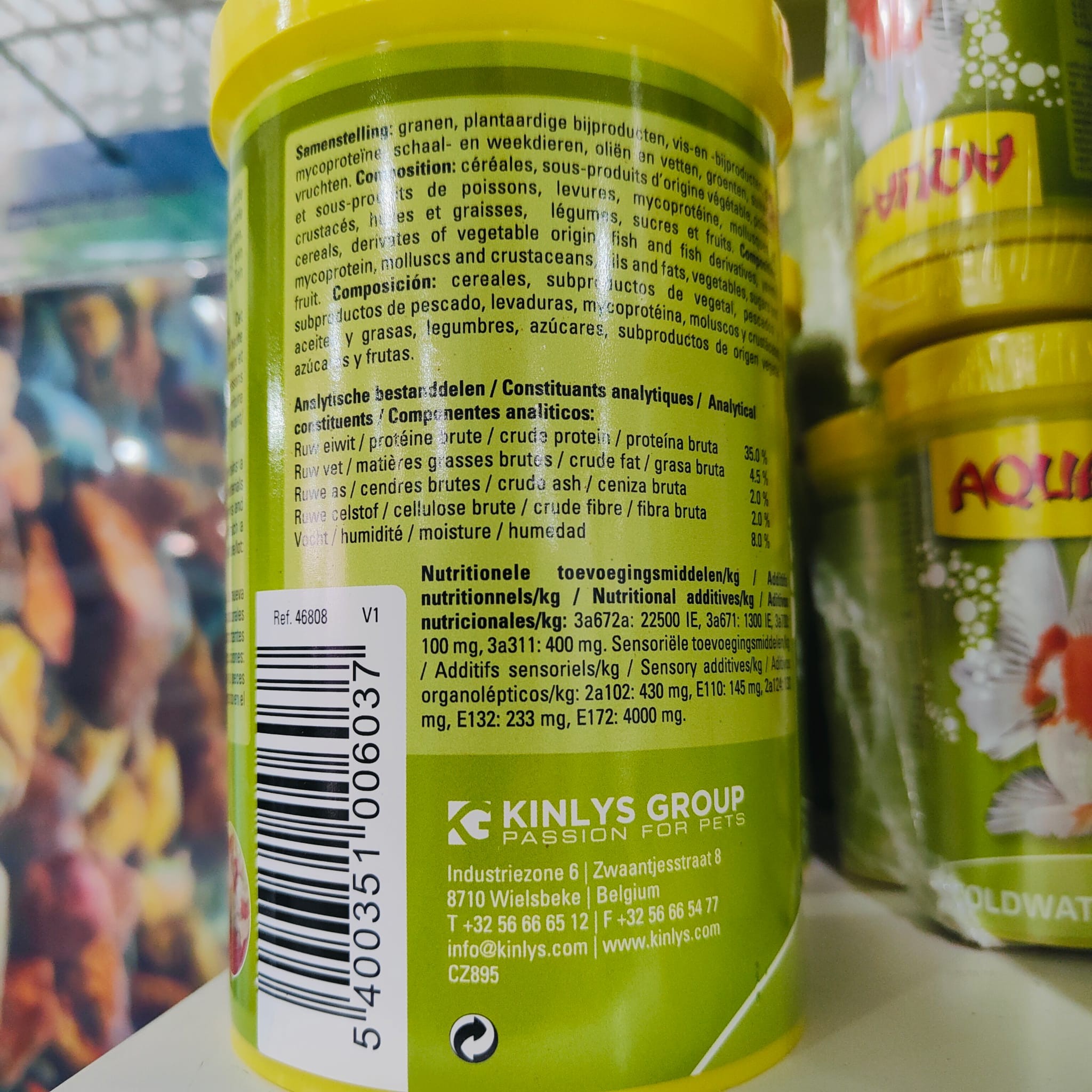 AQUA-KI GOLD FLAKES 50 gr. Escamas - Imagen 4